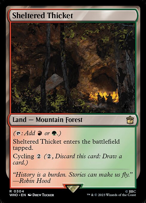 Sheltered Thicket (Doctor Who)