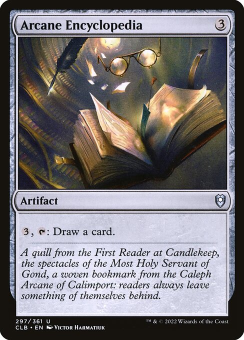Arcane Encyclopedia (Commander Legends: Battle for Baldur's Gate)