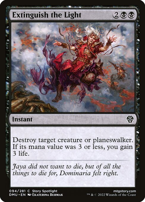 Extinguish the Light (Dominaria United)