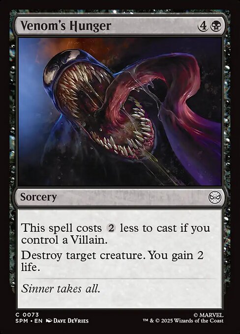 Venom's Hunger (Marvel's Spider-Man)