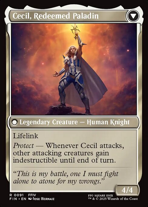 Cecil, Dark Knight // Cecil, Redeemed Paladin (Final Fantasy)