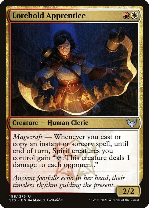 Lorehold Apprentice (Strixhaven: School of Mages)