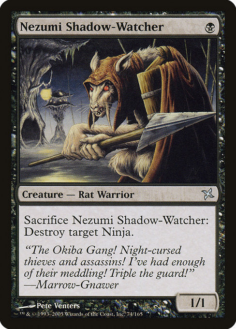Nezumi Shadow-Watcher (Betrayers of Kamigawa)