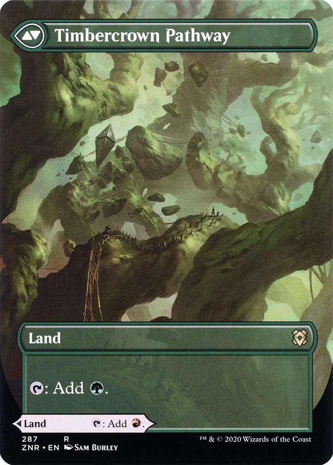 Cragcrown Pathway // Timbercrown Pathway (Zendikar Rising)