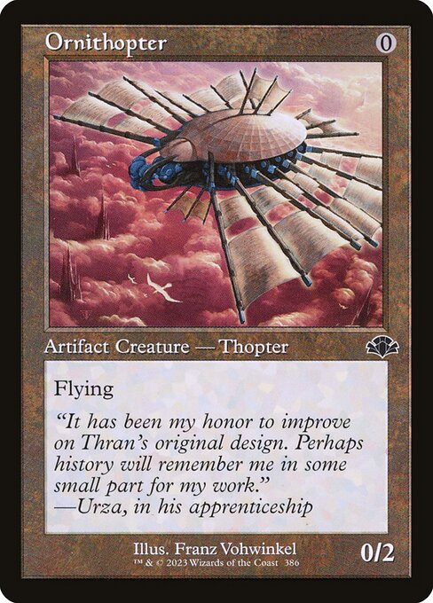 Ornithopter (Dominaria Remastered)