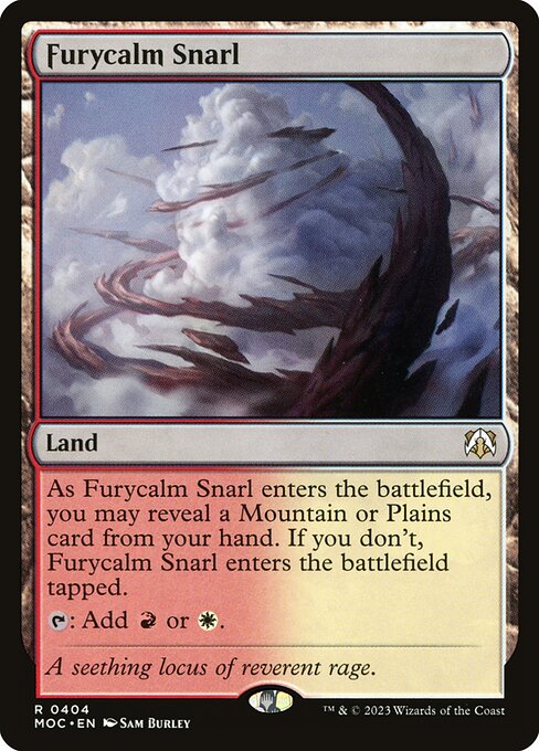 Furycalm Snarl (March of the Machine Commander)
