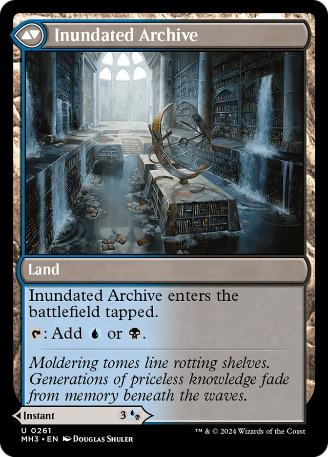 Waterlogged Teachings // Inundated Archive (Modern Horizons 3)
