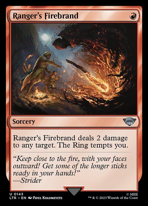 Ranger's Firebrand (The Lord of the Rings: Tales of Middle-earth)