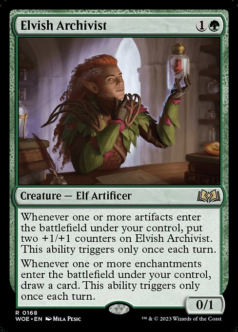 Elvish Archivist (Wilds of Eldraine)