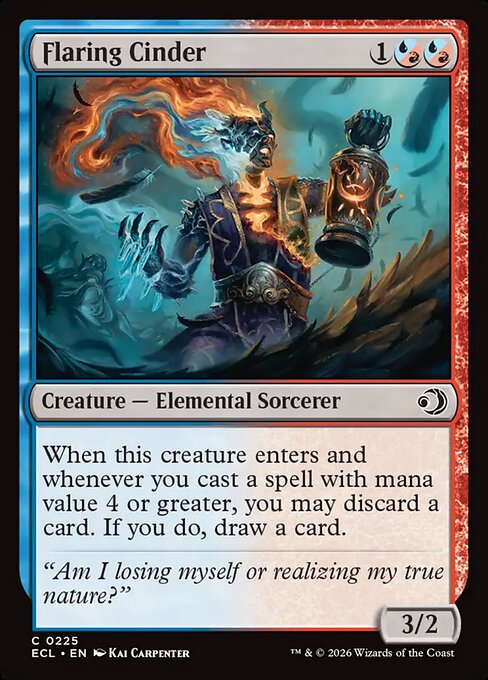Flaring Cinder (Lorwyn Eclipsed)