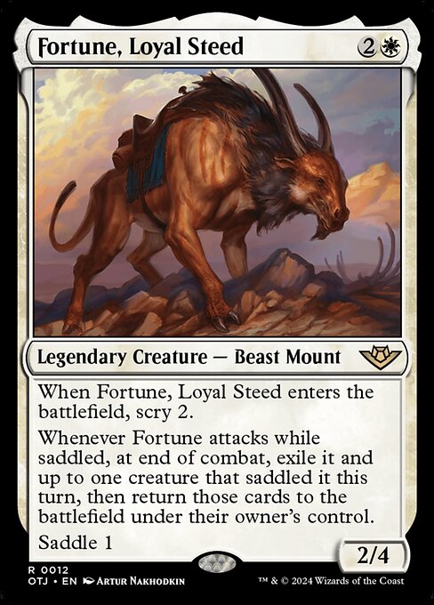 Fortune, Loyal Steed (Outlaws of Thunder Junction)