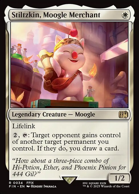 Stiltzkin, Moogle Merchant (Final Fantasy)