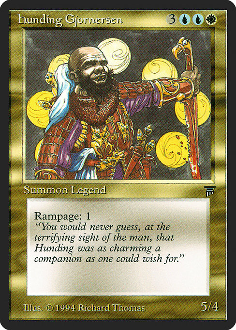 Hunding Gjornersen (Legends)