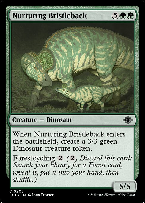 Nurturing Bristleback (The Lost Caverns of Ixalan)