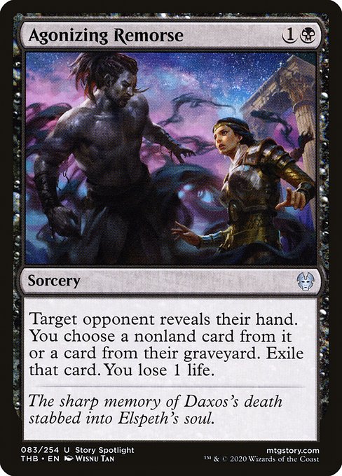Agonizing Remorse (Theros Beyond Death)