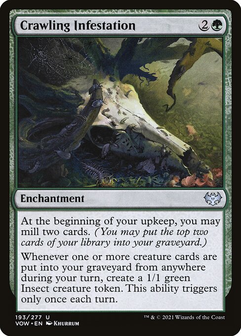 Crawling Infestation (Innistrad: Crimson Vow)