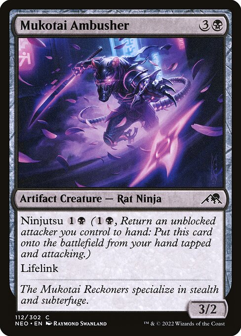 Mukotai Ambusher (Kamigawa: Neon Dynasty)