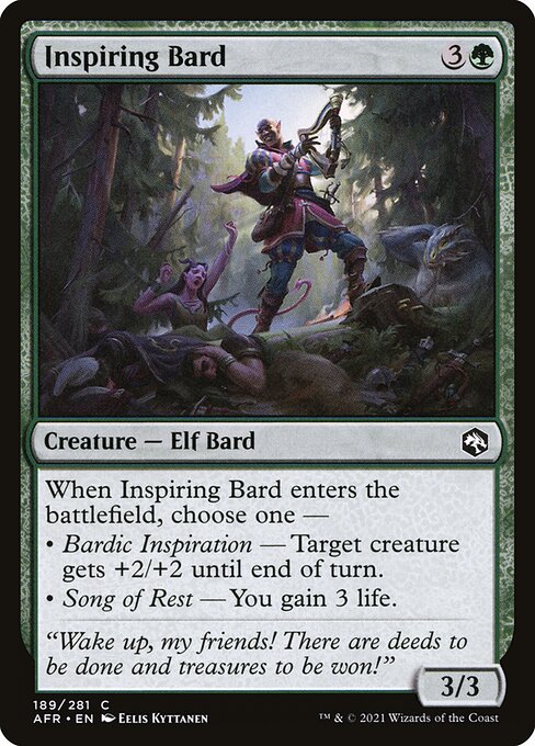Inspiring Bard (Adventures in the Forgotten Realms)