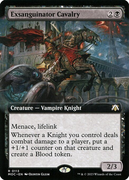 Exsanguinator Cavalry (March of the Machine Commander)