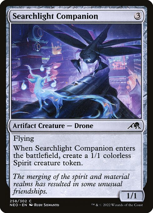 Searchlight Companion (Kamigawa: Neon Dynasty)