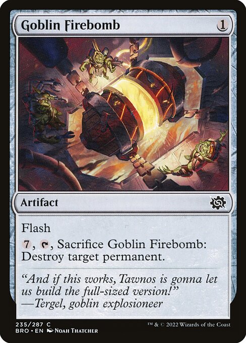 Goblin Firebomb (The Brothers' War)