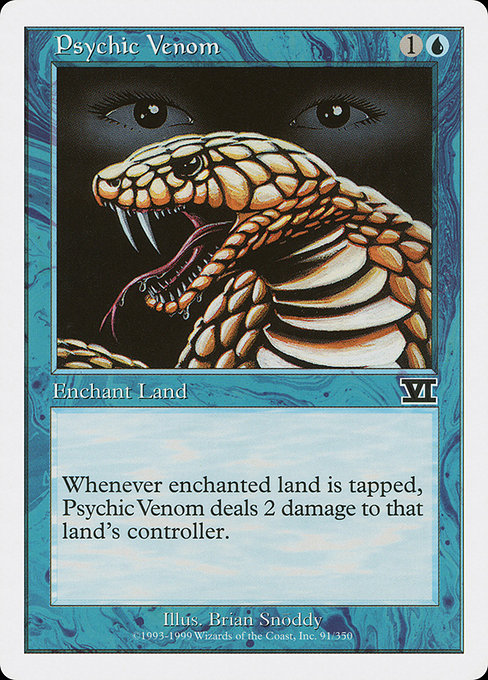 Psychic Venom (Classic Sixth Edition)