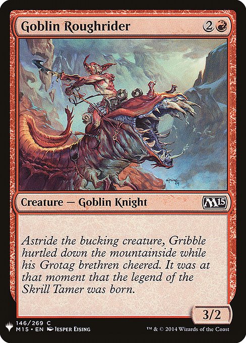 Goblin Roughrider (The List)
