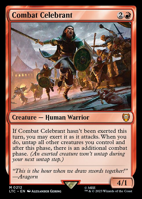 Combat Celebrant (Tales of Middle-earth Commander)