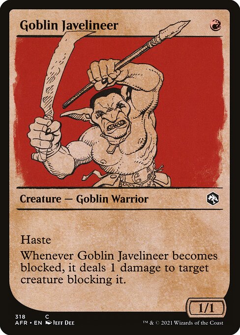 Goblin Javelineer (Adventures in the Forgotten Realms)