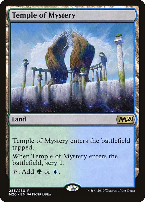 Temple of Mystery (Core Set 2020)
