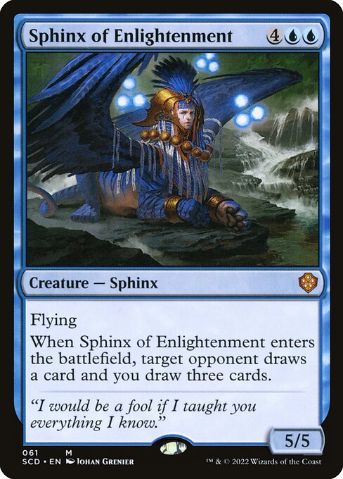 Sphinx of Enlightenment (Starter Commander Decks)