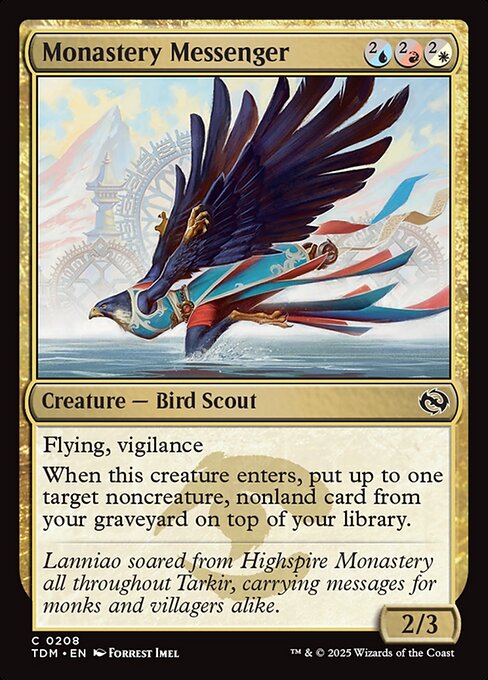 Monastery Messenger (Tarkir: Dragonstorm)