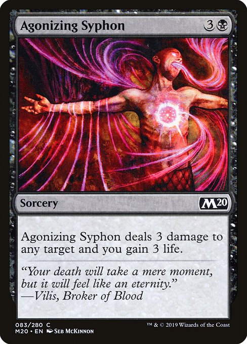 Agonizing Syphon (Core Set 2020)