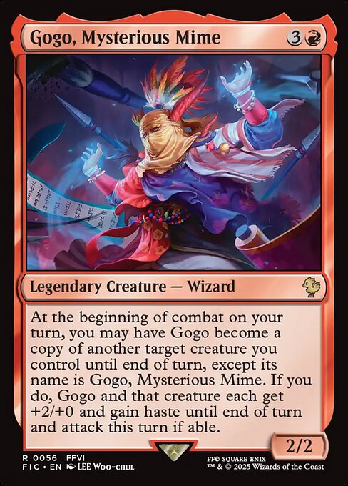 Gogo, Mysterious Mime (Final Fantasy Commander)