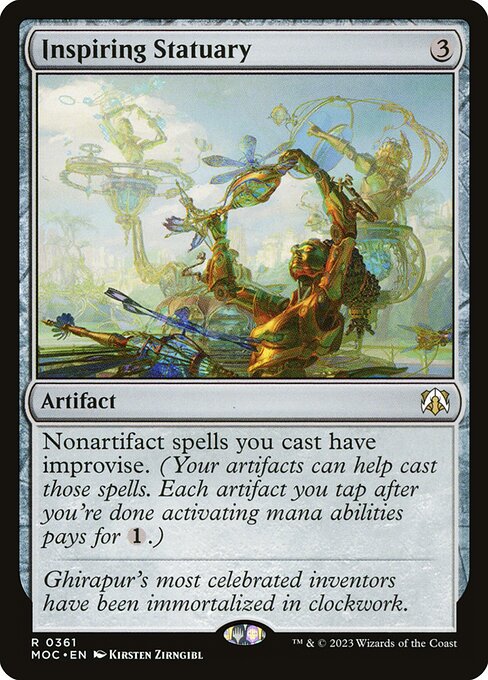 Inspiring Statuary (March of the Machine Commander)
