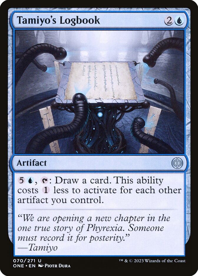 Tamiyo's Logbook (Phyrexia: All Will Be One)