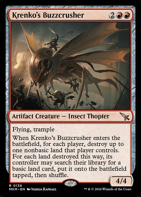 Krenko's Buzzcrusher (Murders at Karlov Manor)