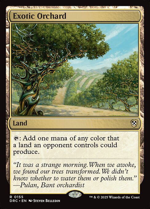 Exotic Orchard (Aetherdrift Commander)