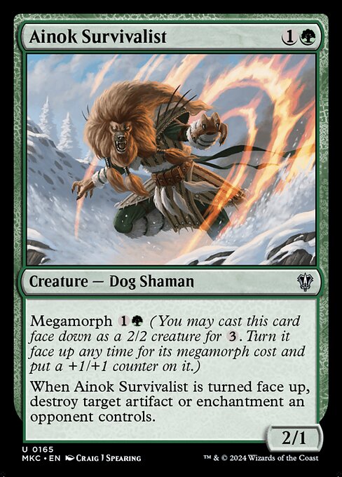 Ainok Survivalist (Murders at Karlov Manor Commander)