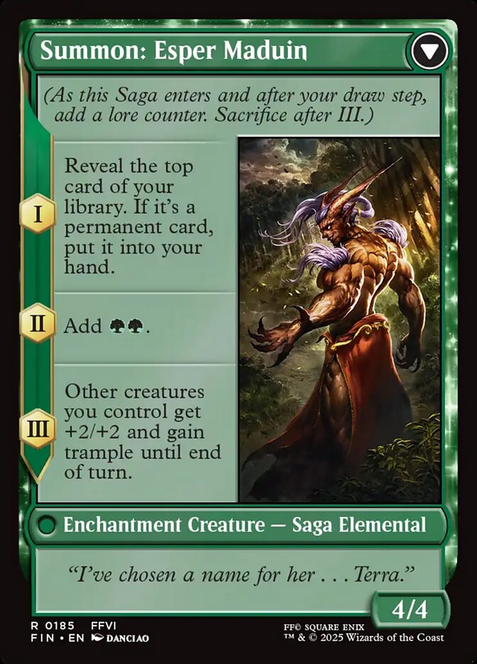 Esper Origins // Summon: Esper Maduin (Final Fantasy)