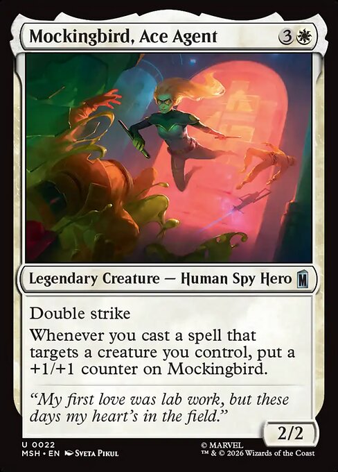 Mockingbird, Ace Agent (Marvel Super Heroes)