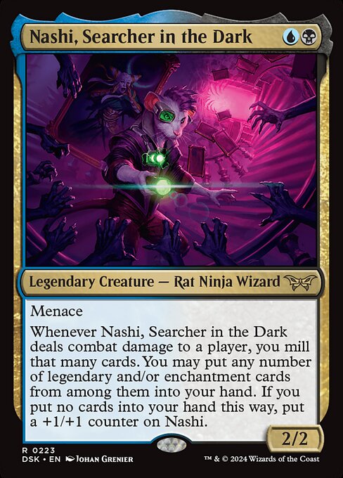 Nashi, Searcher in the Dark (Duskmourn: House of Horror)
