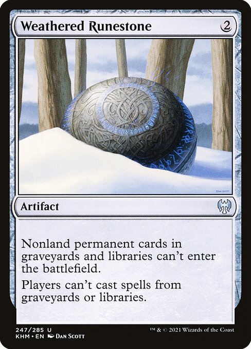 Weathered Runestone (Kaldheim)