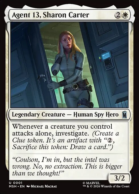 Agent 13, Sharon Carter (Marvel Super Heroes)