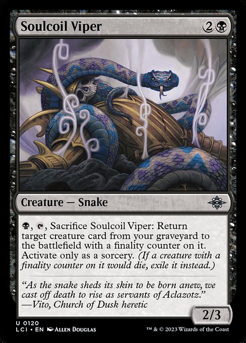Soulcoil Viper (The Lost Caverns of Ixalan)