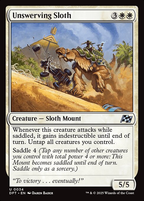 Unswerving Sloth (Aetherdrift)