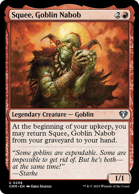 Squee, Goblin Nabob (Commander Masters)
