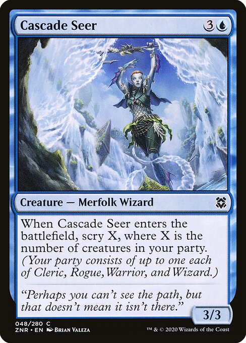 Cascade Seer (Zendikar Rising)