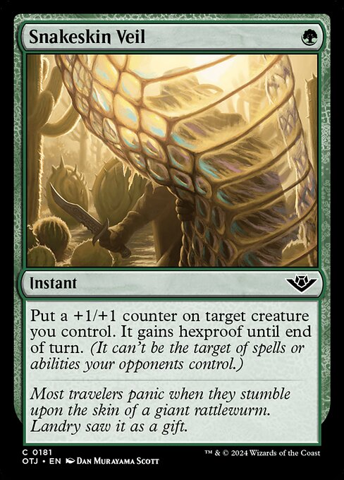 Snakeskin Veil (Outlaws of Thunder Junction)