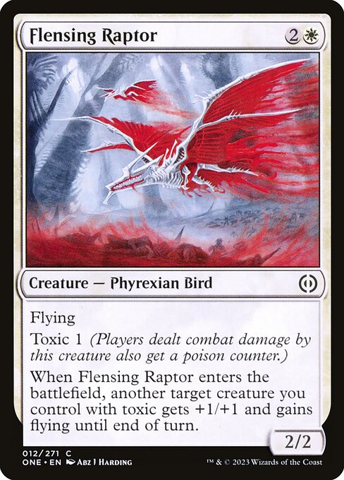 Flensing Raptor (Phyrexia: All Will Be One)